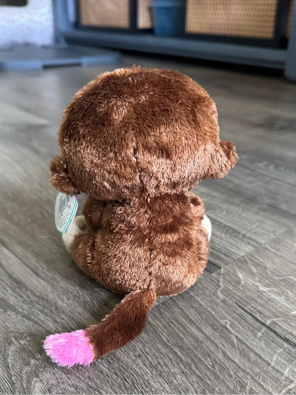 Beanie Boo - Casanova the Monkey with Pink Heart